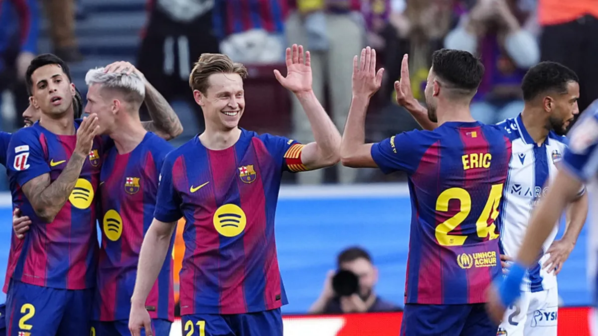 Barcelona, Levante engeline takılmadı!