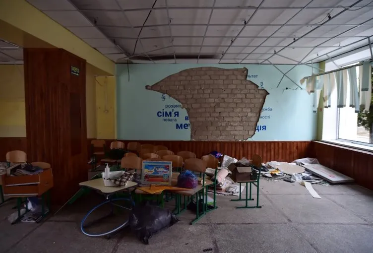 Rusya Ukrayna Savaşı’nın en büyük yıkımı Jitomir’de gerçekleşti! Sarsıcı görüntüler