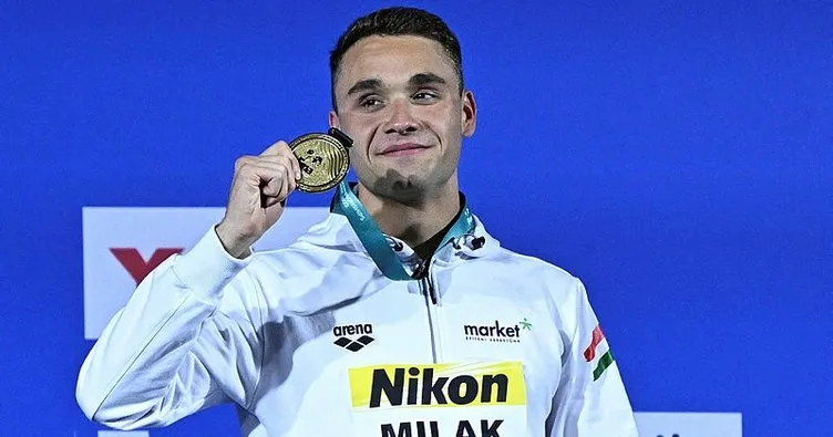 Macar yüzücü Kristof Milak’tan dünya rekoru!