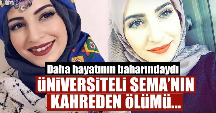 Trabzon’da Üniversiteli Sema, freni boşalan kamyonetin kurbanı oldu