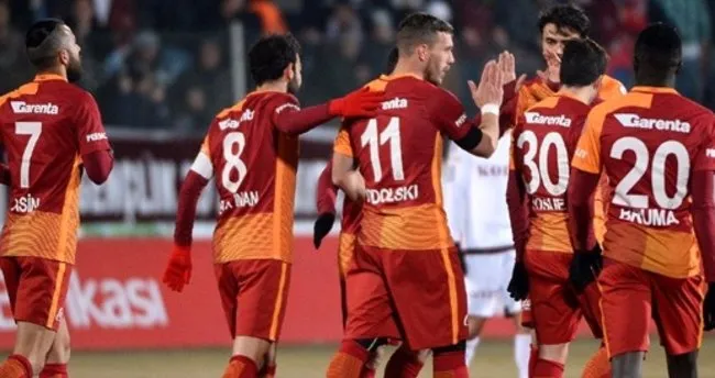 İşte Galatasaray’ın Karabük kadrosu