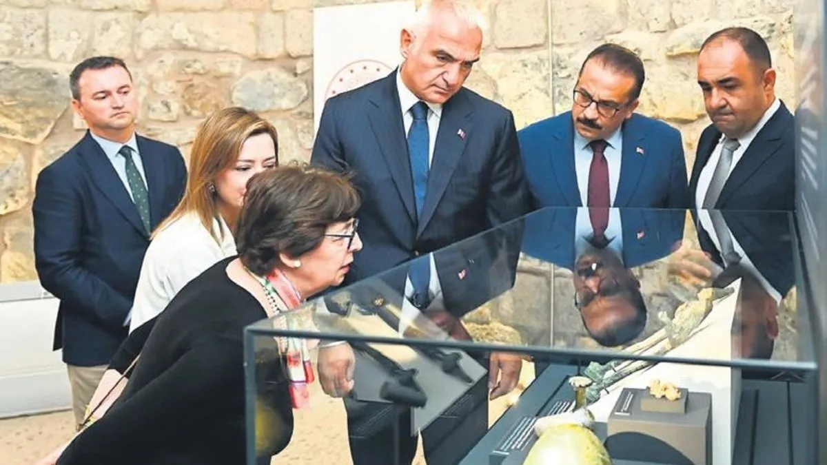 Türkiye’ye iade edilen 7 tarihi eser Bodrum Kalesi’nde