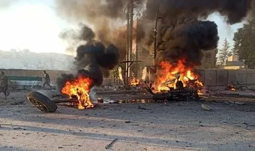 Son Dakika: Afrin’de bomba yüklü araç patladı: 9 ölü