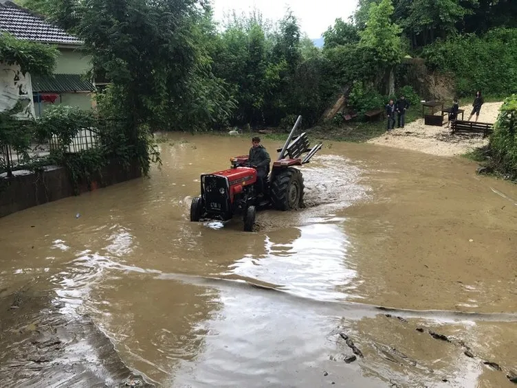 Düzce’de sel alarmı!