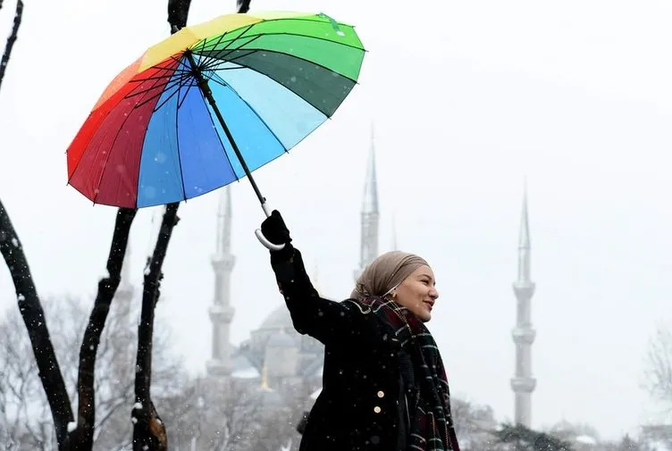 İstanbul’da kar manzaraları - 18 Ocak 2016