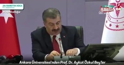 Sağlık Bakanı Fahrettin Koca corona virüsü izole etmeyi başaran 2 Türk doktoru açıkladı! | Video