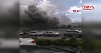 SON DAKİKA: Ankara’da fabrika yangını!