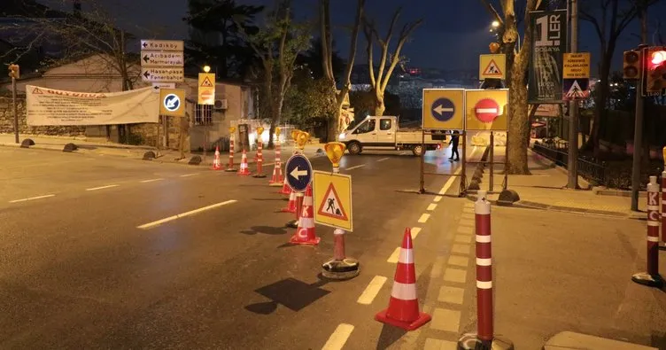 Tıbbiye caddesi trafiğe kapatıldı