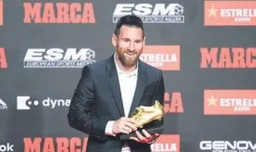 Altın Ayakkabı 6. kez Messi’nin