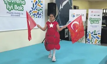 Sıfır atık bilinci defileye dönüştü #kastamonu