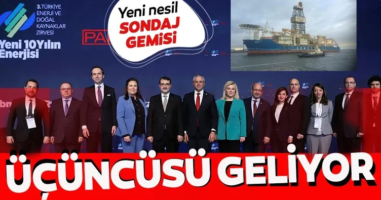 Üçüncü sondaj gemisi geliyor