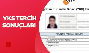 YKS TERCİH SONUÇLARI SORGULAMA ÖSYM 2025: YKS üniversite tercih sonuçları açıklandı mı, ne zaman açıklanacak?