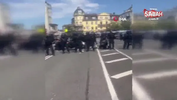 Almanya’da festival karıştı: 26 polis yaralandı | Video