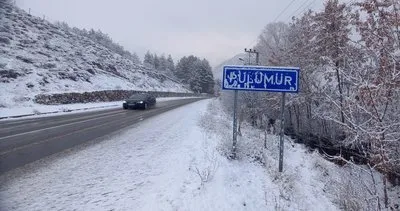 Tunceli’de kar yağışı etkili oluyor #tunceli