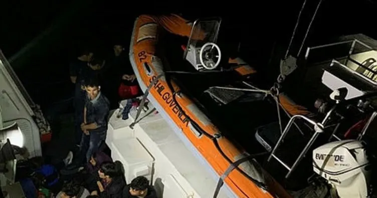 Datça’da 37 kaçak göçmen yakalandı