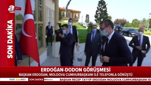 Başkan Erdoğan, Igor Dodon ile görüştü | Video