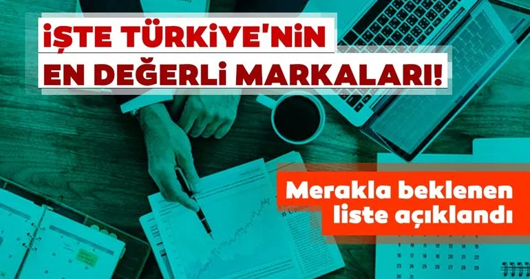 Merakla beklenen liste açıklandı! İşte Türkiye’nin en değerli markaları