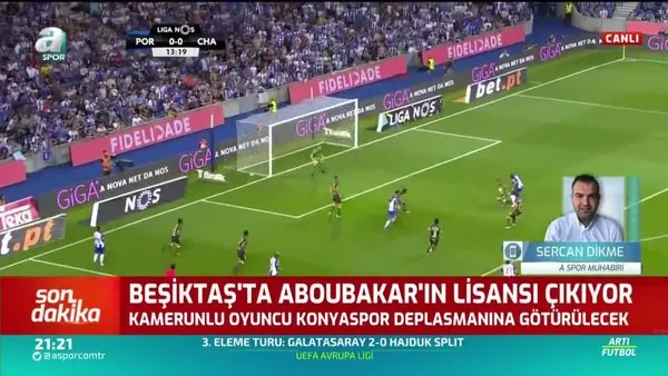 Beşiktaş'ta Aboubakar'ın lisansı çıkıyor!