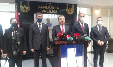 Bakan Koca’dan müjde! Şanlıurfa’ya 560 personel atanacak