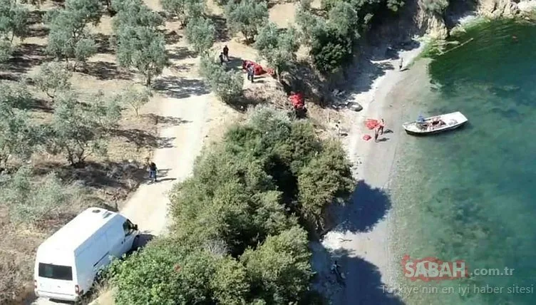 Gemlik Körfezi’nde drone destekli kaçak midye operasyonu