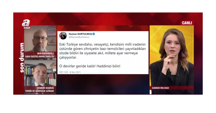 Son dakika haberi: 15 Temmuz’a 103 gün kala skandal ’darbe imalı bildiri AHaber’de flaş değerlendirmeler...