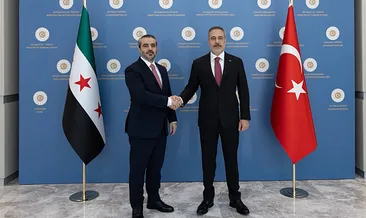 Bakan Fidan Suriyeli mevkidaşı Şeybani ile görüştü