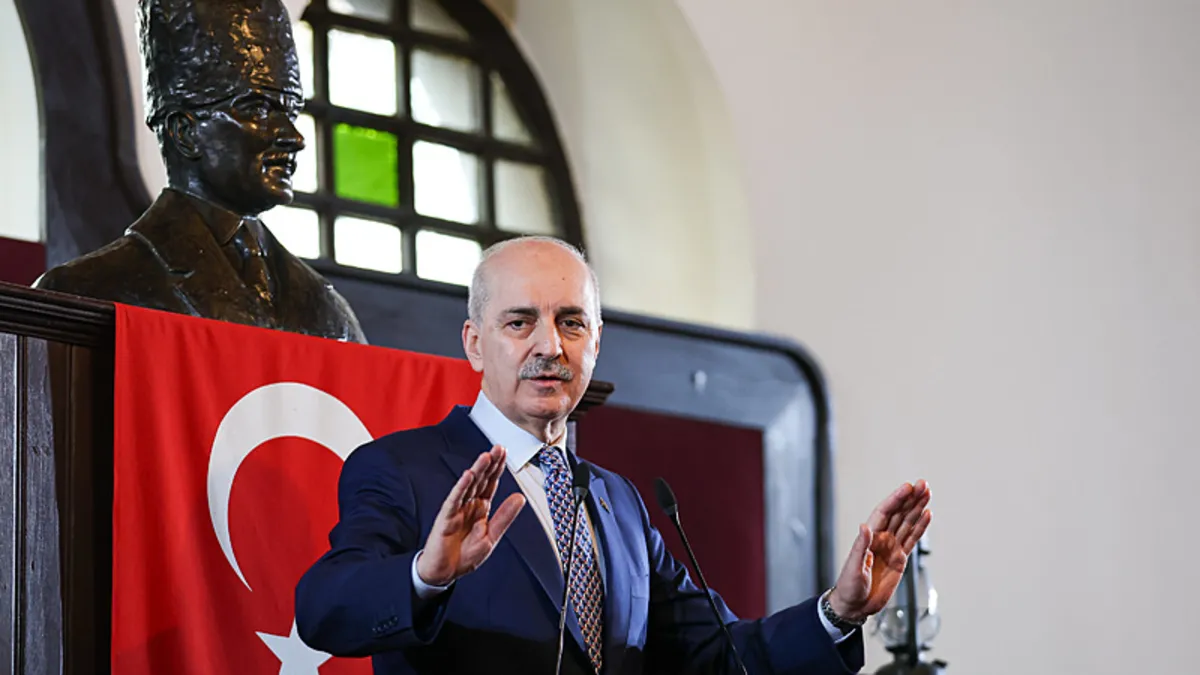 TBMM Başkanı Kurtulmuş’tan Trump’a sert Gazze tepkisi: “Gazze Filistinlilerindir ve kıyamete kadar Filistin’in bir parçası olmaya devam edecektir” TBMM Başkanı Kurtulmuş’tan Trump’a sert Gazze tepkisi: “Gazze Filistinlilerindir ve kıyamete kadar Filistin’in bir parçası olmaya devam edecektir”