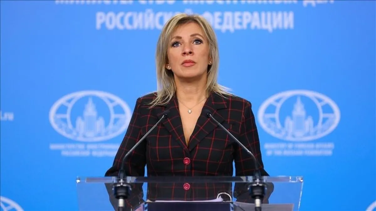 Rusya Dışişleri Bakanlığı Sözcüsü Zakharova: Şimdi sıra soruşturmada