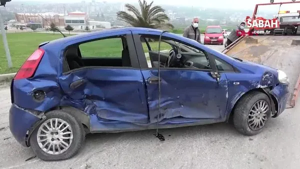 Samsun'da zincirleme kaza: 5 yaralı