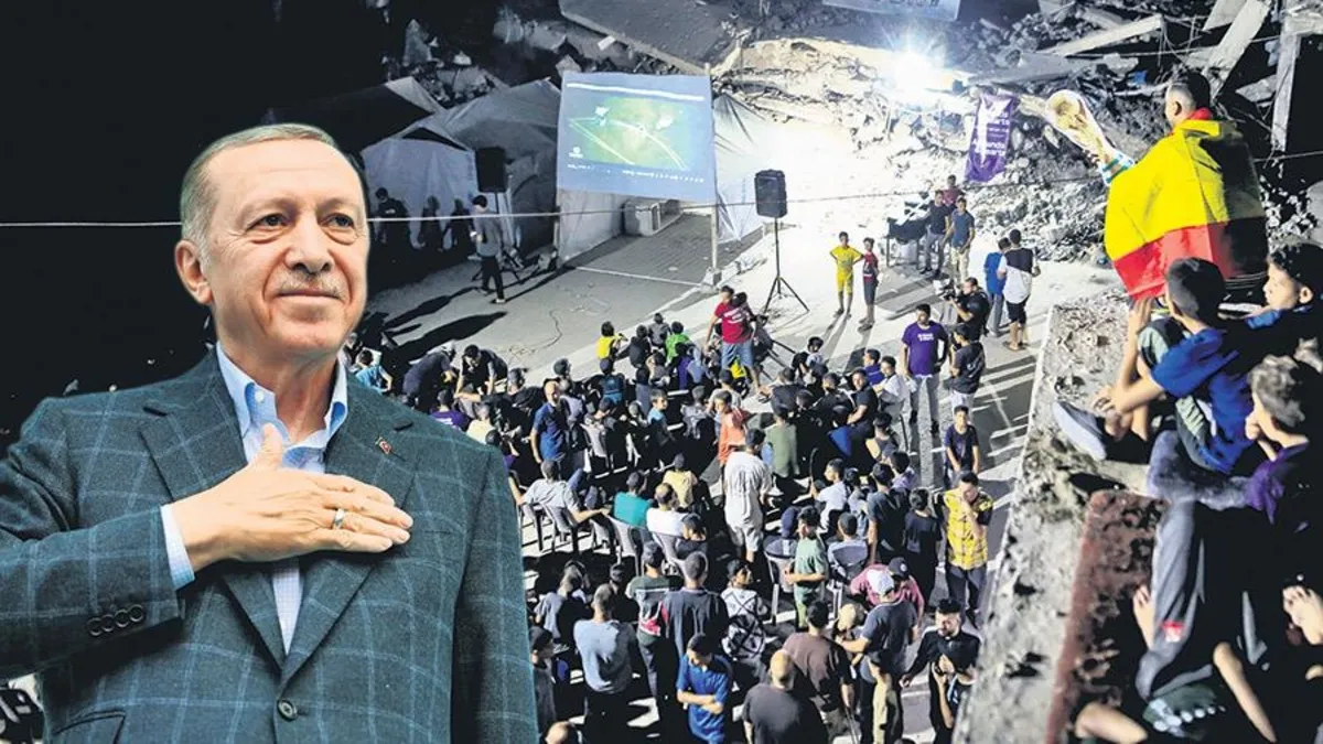 Cumhurbaşkanı Recep Tayyip Erdoğan'ın Suriyeli ihtiyaç sahiplerine gönderilen gıda kolileri içindeki mektubu.