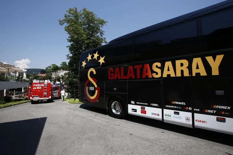 Galatasaray’ın kamp otelinde korkutan yangın alarmı