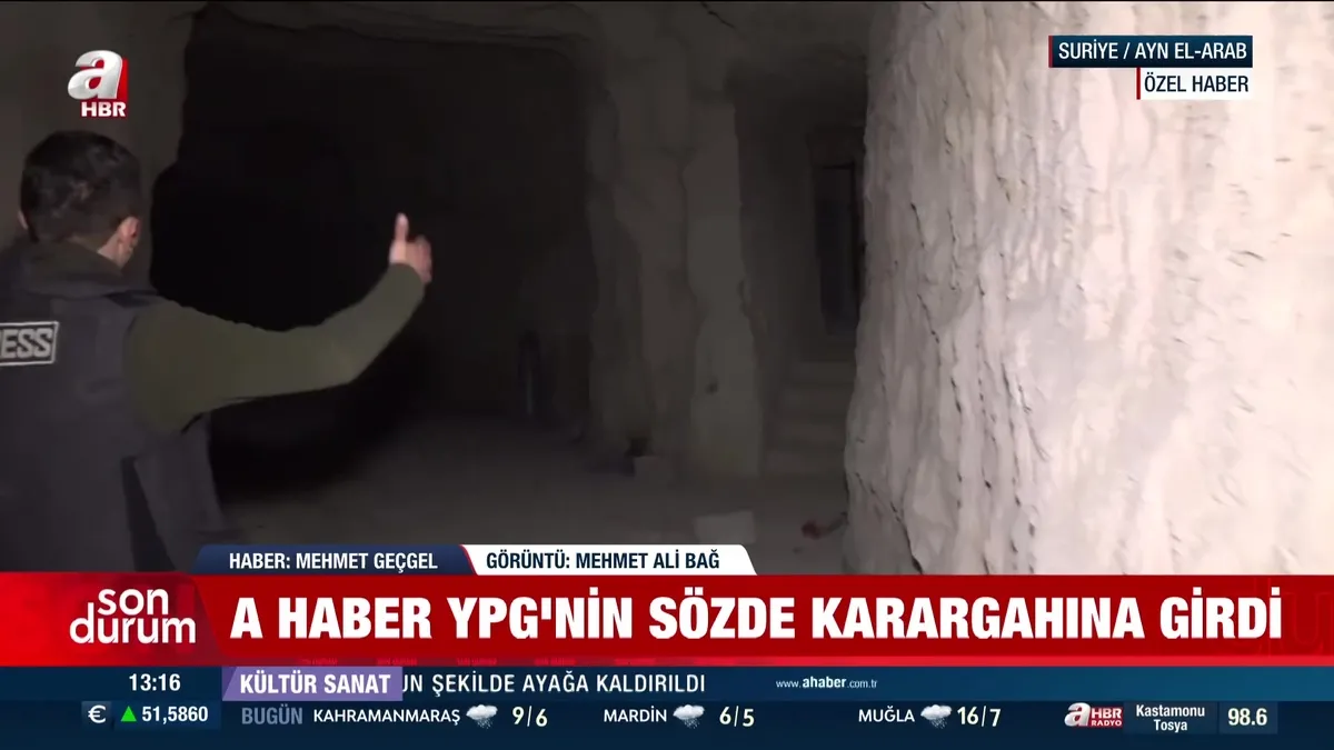 YPG’liler bir dağın altını terör yuvası yapmış! A Haber teröristlerin inlerini görüntüledi | Video videosunu izle YPG’liler bir dağın altını terör yuvası yapmış! A Haber teröristlerin inlerini görüntüledi | Video videosunu izle
