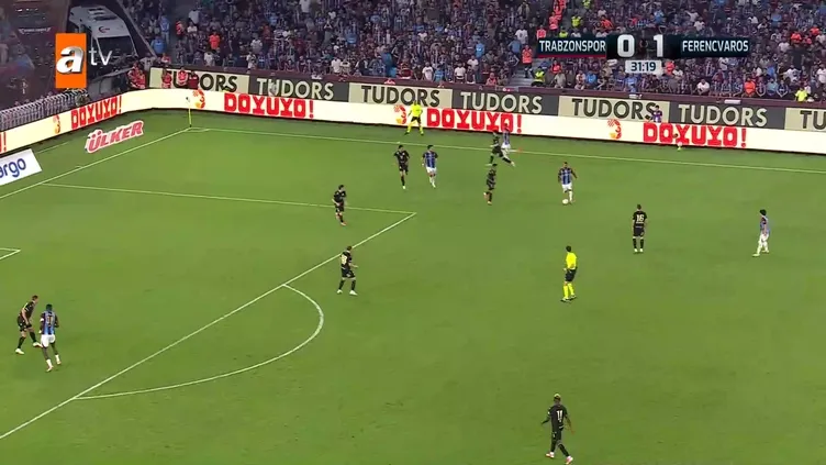 Trabzonspor - Ferençvaroş Maç Özeti