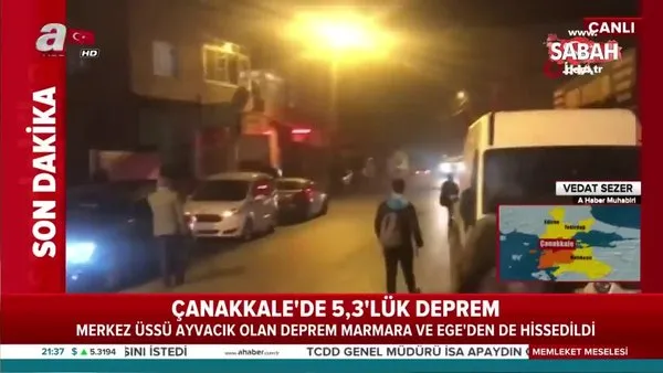 Çanakkale’deki deprem korkuttu! İstanbul, Bursa ve İzmir’de deprem hissedildi!