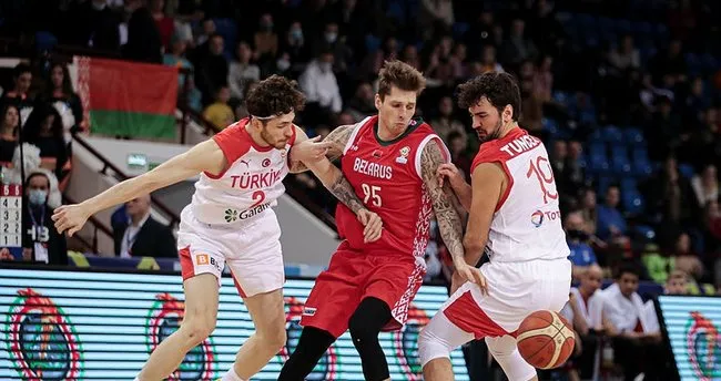 Dünya Kupası yolunda 12 Dev Adam, deplasmanda Belarus’a kaybetti!