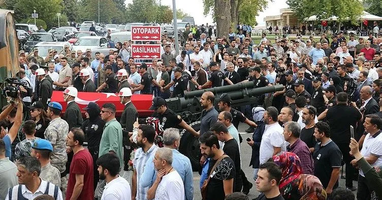 Malatya şehidini uğurladı