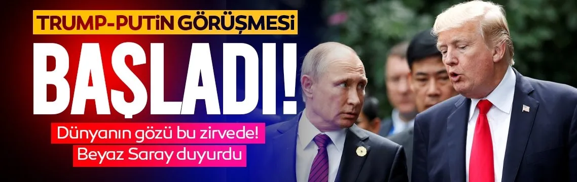 Trump-Putin görüşmesi başladı