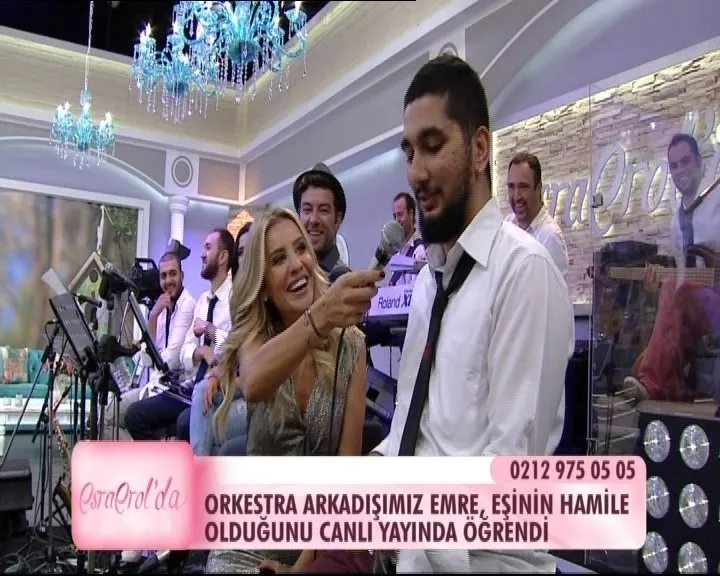 Esra Erol�da canlı yayında bebek müjdesi Son Dakika