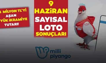 Sayısal Loto sonuçları açıklandı | Milli Piyango Online ile 9 Haziran Çılgın Sayısal Loto çekiliş sonuçları - MPİ bilet sorgulama