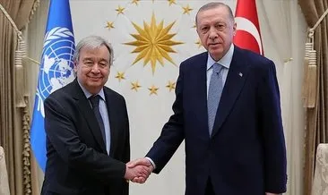 SON DAKİKA | BM Genel Sekreteri Guterres’den Başkan Erdoğan’a ’Karadeniz Tahıl Girişimi’ teşekkürü