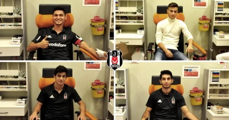 Beşiktaş, 4 genç futbolcusuyla sözleşme imzaladı