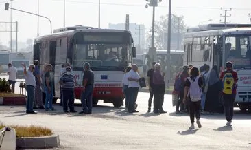Adanalı vatandaşların ulaşım çilesi bitmiyor #antalya
