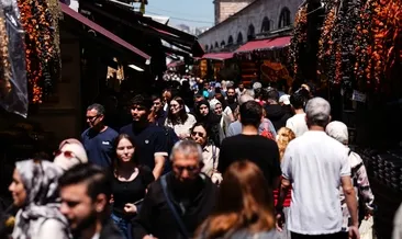 Eminönü’nde bayram yoğunluğu