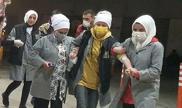 Tekstil fabrikasında kadın işçiler zehirlendi