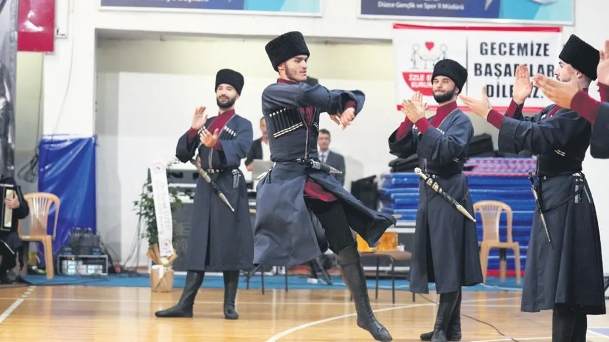 Kafkas kültürü dans ve şarkılarla tanıtılacak Kafkas kültürü dans ve şarkılarla tanıtılacak