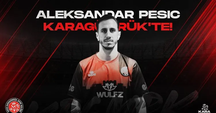 Fatih Karagümrük, Sırp futbolcu Aleksandar Pesic’i transfer etti