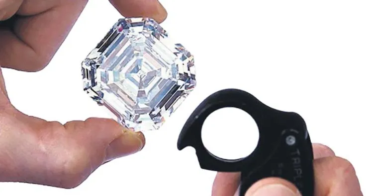 Dev elmas satışa hazır