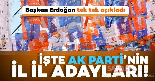AK Parti'nin son yerel seçim adayları