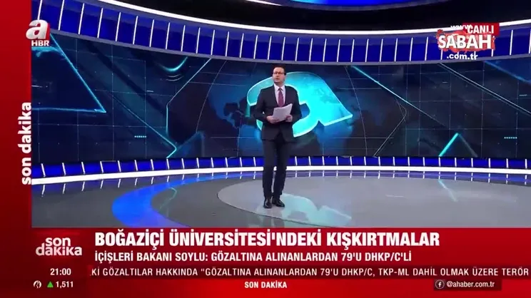 Son dakika: Bakan Soylu'dan Boğaziçi Üniversitesi açıklaması! | Video