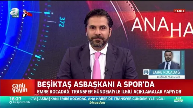 Beşiktaşlı yönetici Emre Kocadağ'dan transfer açıklaması!